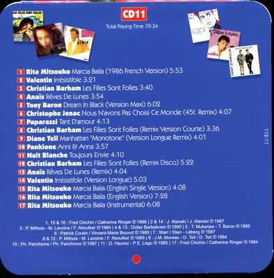 Les Années 80 Versions MAXI 45 t. CD Compilation Rareté VOL.1 CD11 - Image 1 of 2