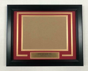 STEVE YOUNG SAN FRANCISCO 49ER'S FRAMED FRAME KIT 4 YOUR 8X10 HORIZONTAL PHOTO - Picture 1 of 2