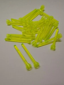 25x Lego® 3957b 4H  Antenne transparent Neon Grün Neongrün Star Wars Space  Neu - Bild 1 von 2