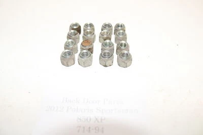 2012 Polaris Sportsman 850 Xp 4x4 Front Rear Wheel Lug Nuts Nut 10 mm x 1.25 - Image 1 of 4