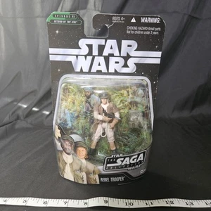 2006 Star Wars REBEL TROOPER-BATTLE OF ENDOR 46 ROTJ Saga Collection Figure - Picture 1 of 8
