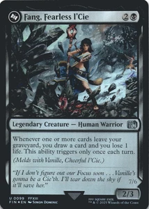 Fang, Fearless l'Cie Final Fantasy (FIN) 99 MTG Foil NM - Foto 1 di 1