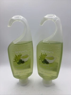 2 AVON Senses Body Care Energizing Green Tea & Verbena  Shower Gel, 5 oz Sealed - Image 1 of 2