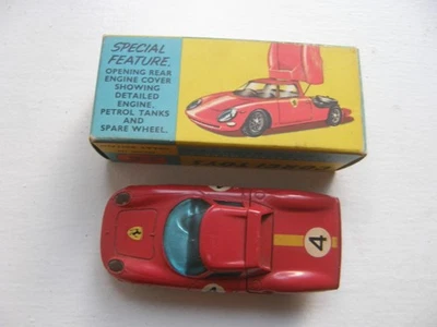 Corgi Toys #314 Ferrari 'Berlinetta' 250 Le Mans Racing Car with Original Box EX - Image 1 of 4