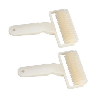 2 PCS Pastry Baking Tool Pie Top Dough Lattice Cookie Roller — 第 1/4 张图片