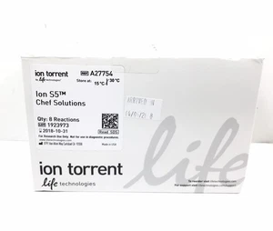 Thermo Fisher A27754 Ion Torrent S5 Chef Solutions 8 Reactions Ex 3/19 2908P - Picture 1 of 4