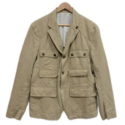 Just Cavalli Military Cargo Pocket Blazer Jacket Mens Size 50 M Khaki Utility - Image 1 of 4