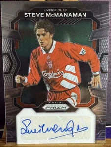 2023-24 Panini Prizm Steven McManaman Autograph Liverpool - Picture 1 of 2
