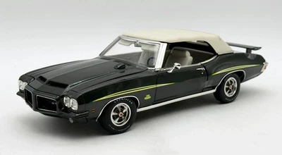 Pontiac GTO Judge 1971 convertible Dk. raro 1 de 252 1/18 Verde, Ltd. Ed. ACME Foto 1 de 4