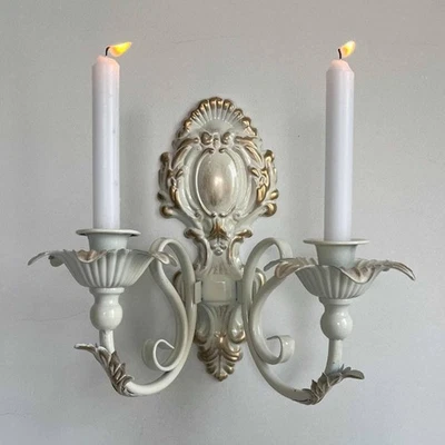 Wall Candlestick Holder Decorative Candle Stand for Yard Living Room Bar - Image 1 of 2