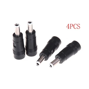 4 Stück 5,5 x 2,1 mm Buchse auf 5,5 x 2,5 mm Stecker DC-Netzsteckeradapter CR - Picture 1 of 6