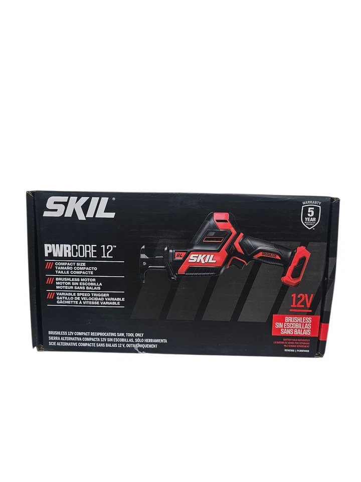 SKIL PWRCORE RS582801 12-VOLT 12V CORDLESS RECIPROCATING SAW - NEW! Tool-Only  - Image 1 of 1