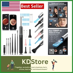 Wireless 3-in-1 Ear Cleaner with 1080P HD Camera & Family Kit - Picture 1 of 8