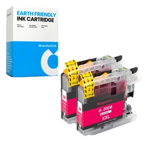 Confezione da 2 cartucce di inchiostro compatibili OSI LC20EM XXL per Brother MFC-J5920DW J775DWL - Foto 1 di 1