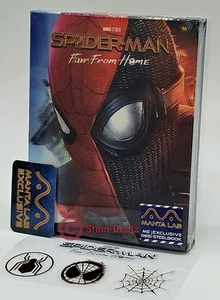 SPIDER-MAN FAR FROM HOME  [4K UHD + 2D] Blu-ray STEELBOOK [MANTA LAB] DB LENTI A - Picture 1 of 16