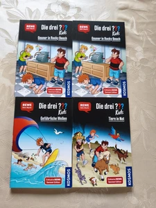 4 Taschenbücher von den "die drei ???" Kids  - Neu und ungelesen - Bild 1 von 2