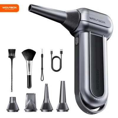 Wolfbox MF100 Compressed Air Duster-150000RPM Super Power Electric Air Duster DE - Image 1 of 4