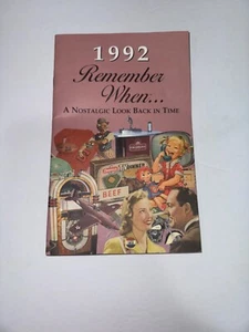 REMEMBER WHEN… A NOSTALGIC LOOK BACK IN TIME - 1992 - Picture 1 of 2