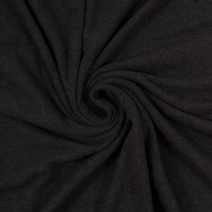 Strickstoff Bene angeraut Swafing uni anthrazit 0,5 Meter - Bild 1 von 4