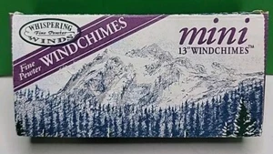 Whispering Winds Fine Pewter Wind Chimev - Mini 13”  - Picture 1 of 6