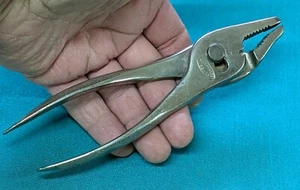 1920's Bridgeport Hardware Line Matchless #130 Universal Combination Pliers - Picture 1 of 15