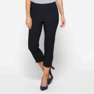 Margaret M Womens Pants Size M Stitch Fix Sylvie Straight Leg Black - Image 1 of 4