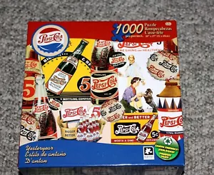 VINTAGE 2015 PEPSI COLA YESTERYEAR 1000 PIECE PUZZLE - - Picture 1 of 3