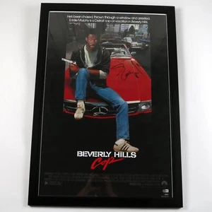 Eddie Murphy signiert Beverly Hills Cop Poster gerahmter Nachdruck Filmposter - Echtheitszertifikat Be - Bild 1 von 3