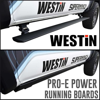 estriberas Westin Pro E Power para Ford F150 15-24 | 17-23 F250 F350 doble cabina Foto 1 de 4
