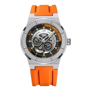 CARNIVAL Mens Automatic Watches 42mm Pilot Luxury Mechanical Wristwatch Luminous - Picture 1 of 6