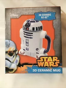Disney Star Wars R2-D2 Droid Figural 3D Sculpted Mug, Ceramic Mug. - Picture 1 of 6
