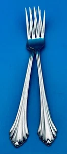 2er Set ZWEI Oneida BANCROFT Tafelgabeln 7 3/8" Edelstahl Besteck Silberbesteck - Bild 1 von 12