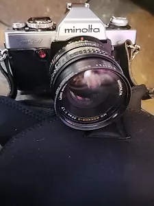 Rare Rokkor-X50mm &Silver Mint Minolta XG7 35mm Film Camera Late Model - Picture 1 of 13