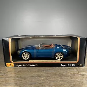 Jaguar XK 180 Teal Green 1:18 Maisto Special Edition auto pressofusa con scatola - Foto 1 di 9