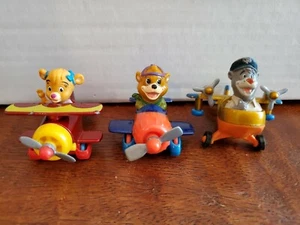 Disney's TaleSpin 1991 McDonald's Happy Meal Toys - Baloo, Molly, and Kit - Picture 1 of 12