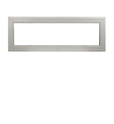 Ventana de popa de doble panel 42" x 16" ventanas fijas DP50 vinilo blanco argón gas Wi Foto 1 de 4