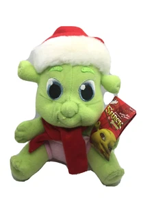 Shrek The Third 2007 Dreamworks Peluche 7" Bebé Navidad Papá Noel Sombrero Nuevo de lote antiguo - Imagen 1 de 9