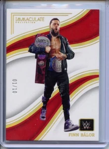 Panini Immaculate Collection WWE - #68 Finn Balor GOLD /10 - Picture 1 of 1