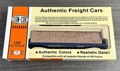 Con-Cor HO Kit #0001-009206 54 Ft Pulpwood Car Kit Ontario Northland #10564 NIB! - Image 1 of 4