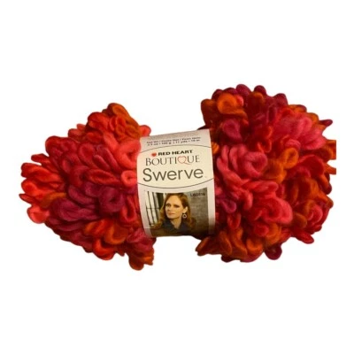 Hilo giratorio Red Heart Boutique 3,5 oz 11 yardas NUEVO tonos de rosa naranja Foto 1 de 3