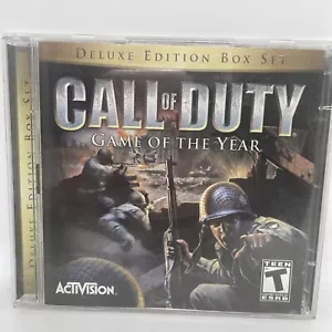 Call of Duty Finest Hour 2 Disc Deluxe Edition Box Set Sehr guter Zustand + Spiel des Jahres - Bild 1 von 3