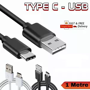 Heavy Duty USB Type C Charging Cable Fast Phone Charger Long Lead 1M - Picture 1 of 8