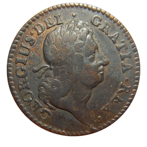 Wood's Hibernia Halfpenny 1724 higher grade choice Cover