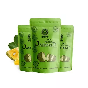 Dried Jackfruit, Dehydrated Healthy Tropical Dried Jack Fruit Snack, 3 Packs - Picture 1 of 10