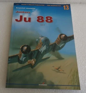 KAGERO 13 JUNKERS JU 88 MONOGRAPHS VOL I 1 KRZYSZTOF JANOWICZ 3013 BOOK w/FOIL - Picture 1 of 3