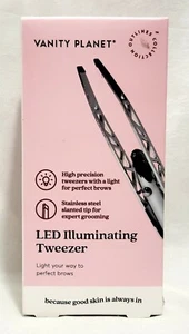 NEW VANITY PLANET LED ILLUMINATING LIGHTED TWEEZER - Picture 1 of 2