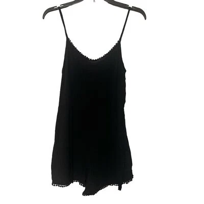 PACSUN L.A. Hearts Women’s Tunic Romper Playsuit Dress Black - Size S - Image 1 of 4