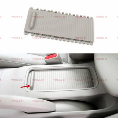 📢Cubierta portavasos de agua gris persiana enrollable para Nissan Sentra 2012-2017 Foto 1 de 4