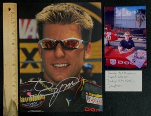 Jamie McMurray Hand Signed 8x10" Promo Nascar Photo W/coa + Provenance CF 53023B - Picture 1 of 1