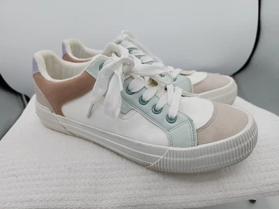 Rocket Dog Women's Size 10 Cheery Comfort Plush Foam Sneaker White Combo - Image 1 of 4